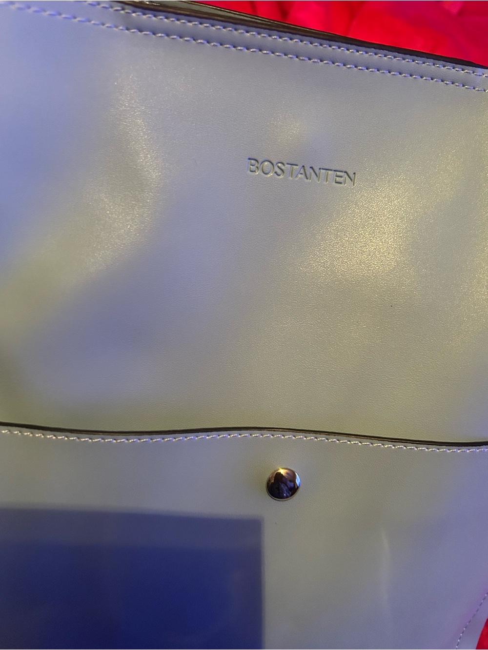 Bostanten Women's Shoulder Bag in Light Gray